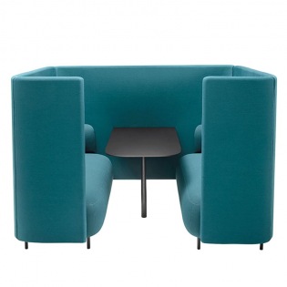 Pedrali BUDDYHUB 4-Sitzer Box