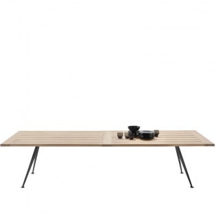 ZEFIRO OUTDOOR Tisch, Holz