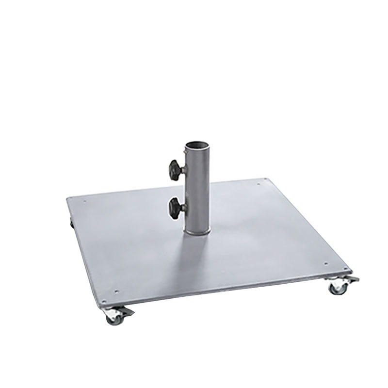 Weishäupl Bodenplatte Stahl mit Rollen