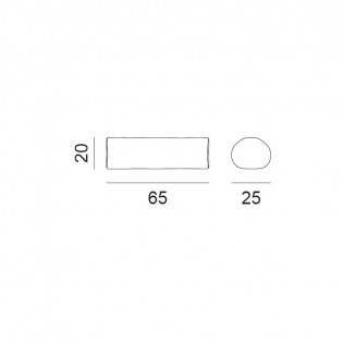 Gervasoni GUNA Rollenkissen 20x65 cm
