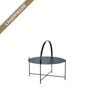 Houe EDGE Tablett-Tisch Ø 76 cm, Black