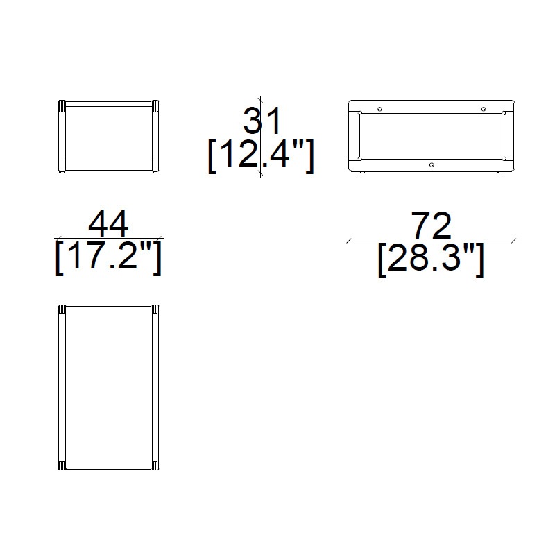 Cassina CARLOTTA Couchtisch