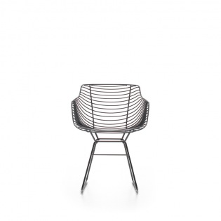MDF Italia FLOW FILO Outdoor Armlehnstuhl