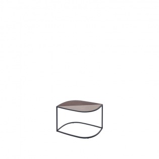 Roda LEAF Beistelltisch, smoke 40 x 70 cm
