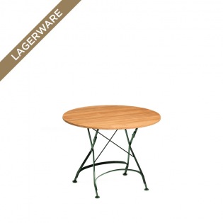 Classic Klapptisch Ø 95 cm, Gestell dunkelgrün