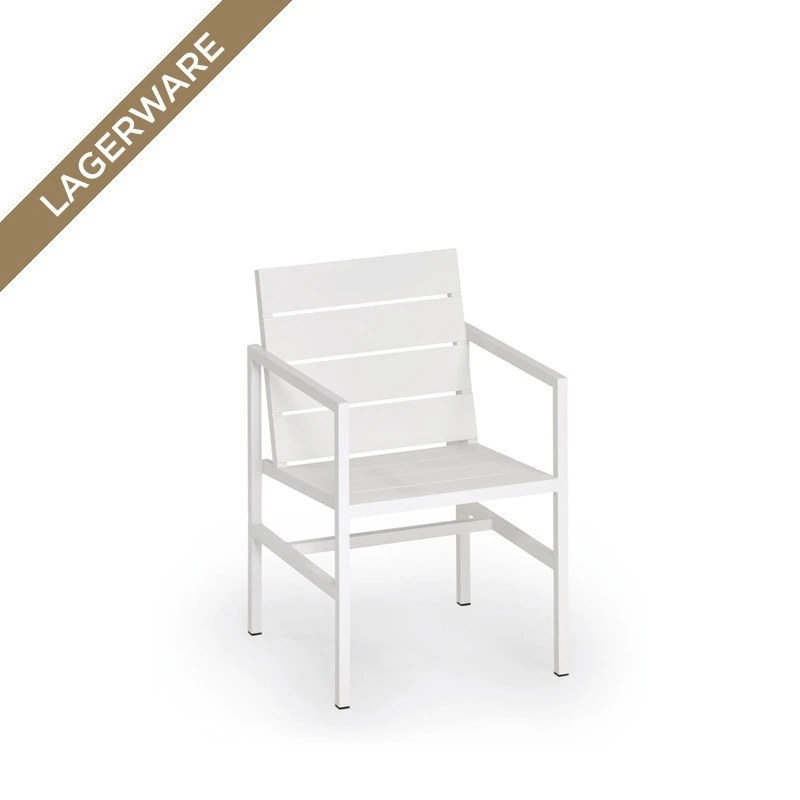 Weishäupl Flow Sessel/ Armlehnstuhl, weiß