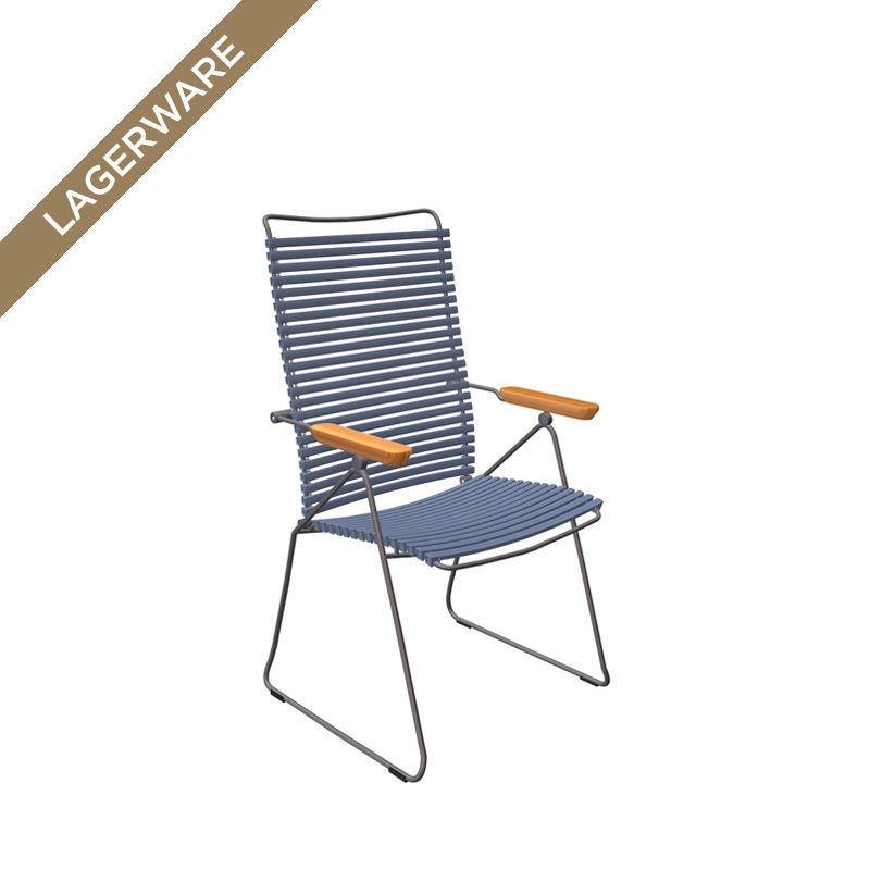 Houe CLICK verstellbarer Hochlehner, Pigeon Blue