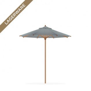 Teak Ø 250 cm mit Flaschenzug, grau-meliert