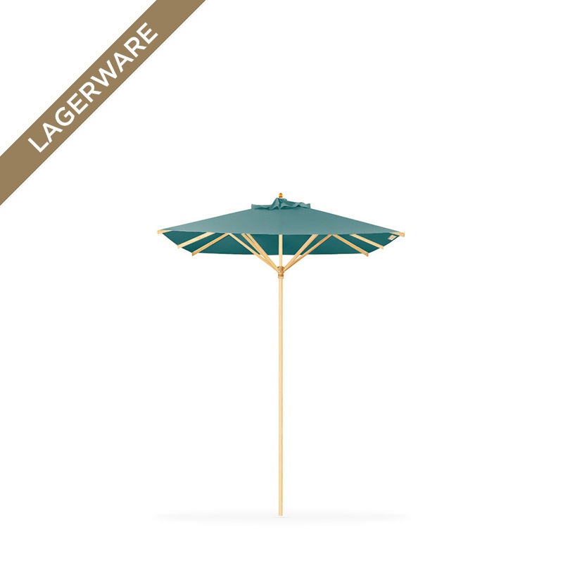 Klassiker 210x210 cm mit Flaschenzug, Acryltuch wasserblau