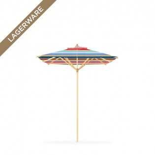 Klassiker 250x250 cm mit Flaschenzug & Knick, Acryltuch multicolor