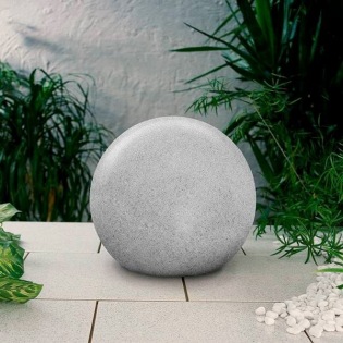 Vollkugel Stone Look mit Aufschraubsockel