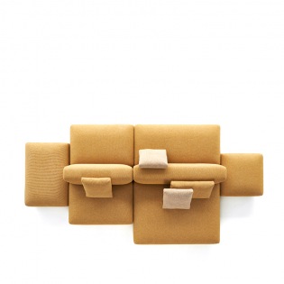 MDF Italia COSY ISLAND Sofa Kombination 1