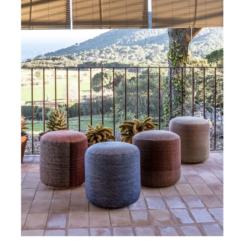 Nanimarquina Shade 2B Outdoor Pouf Ambiente1