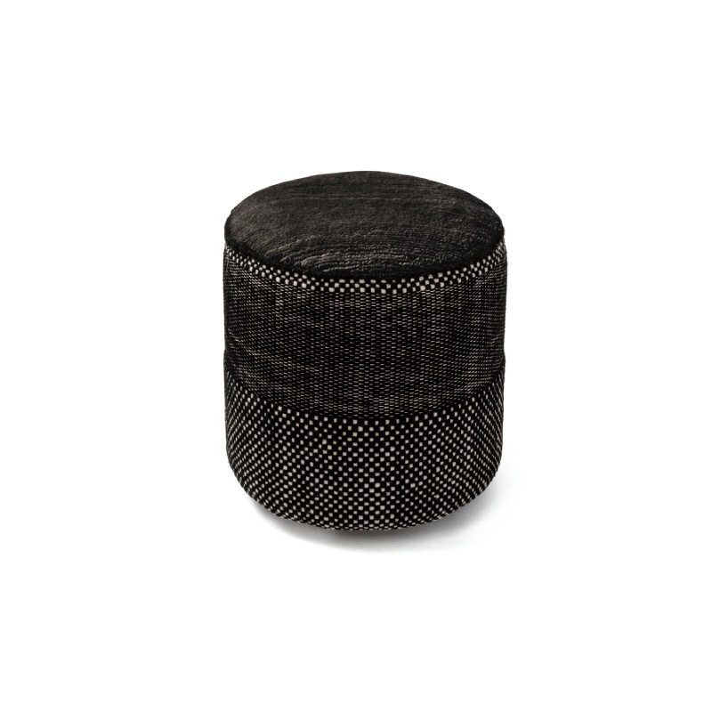 Nanimarquina TRES Black Outdoor Pouf