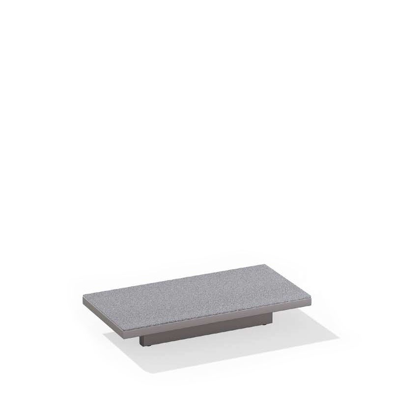 Fast SOLARIS Beistelltisch niedrig 90 x 45 cm