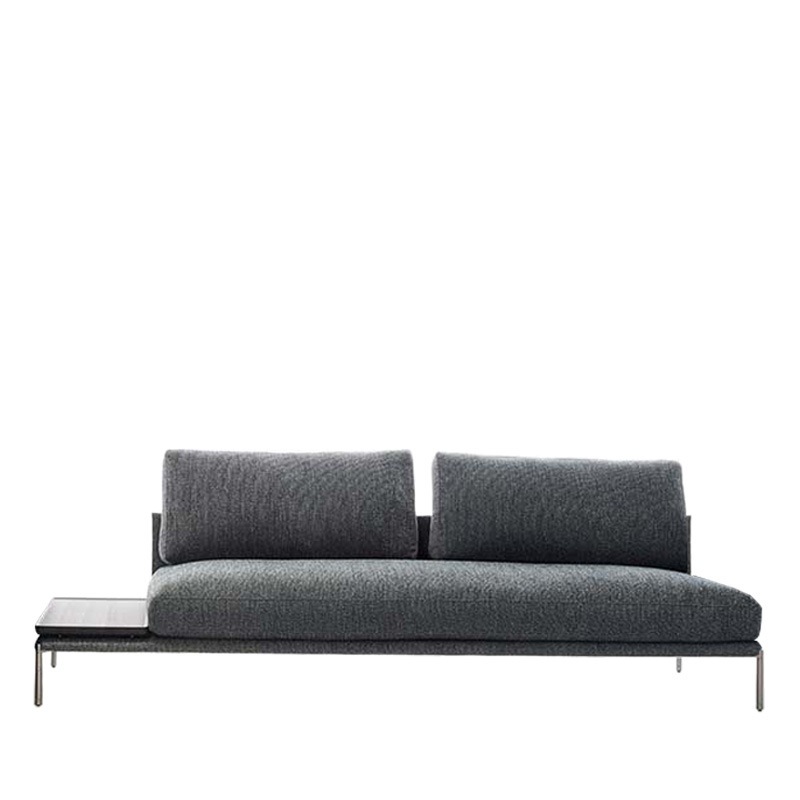 Zanotta NOAH 2-Sitzer Sofa Eckelement mit Tablett