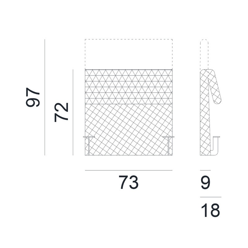 Gervasoni FLAIR Arm-/Rückenlehne