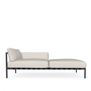 Tribù NATAL ALU SOFA New Récamière