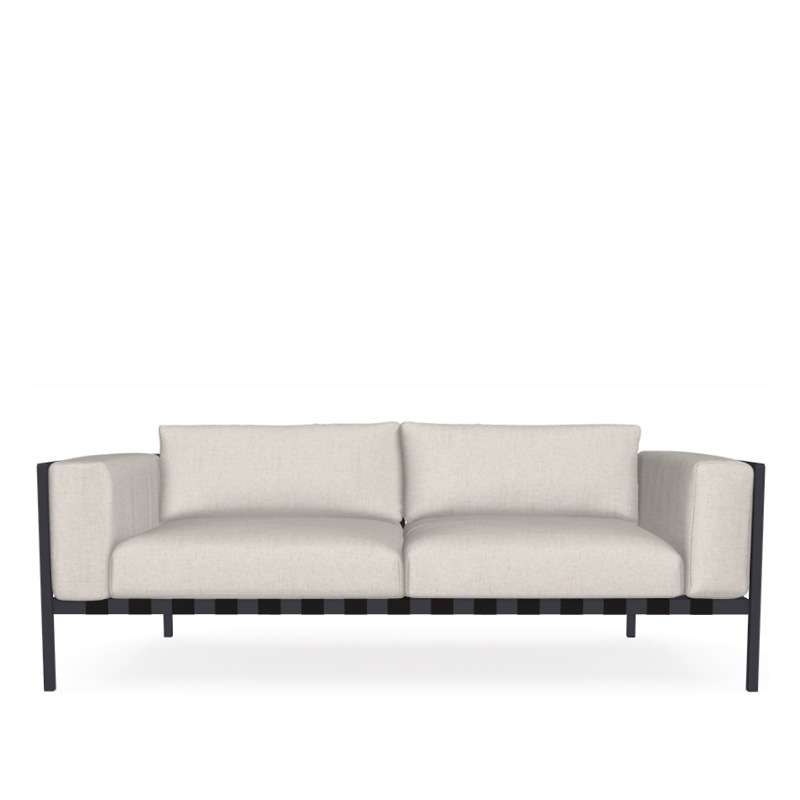 Tribù NATAL ALU SOFA New 2-Sitzer Sofa