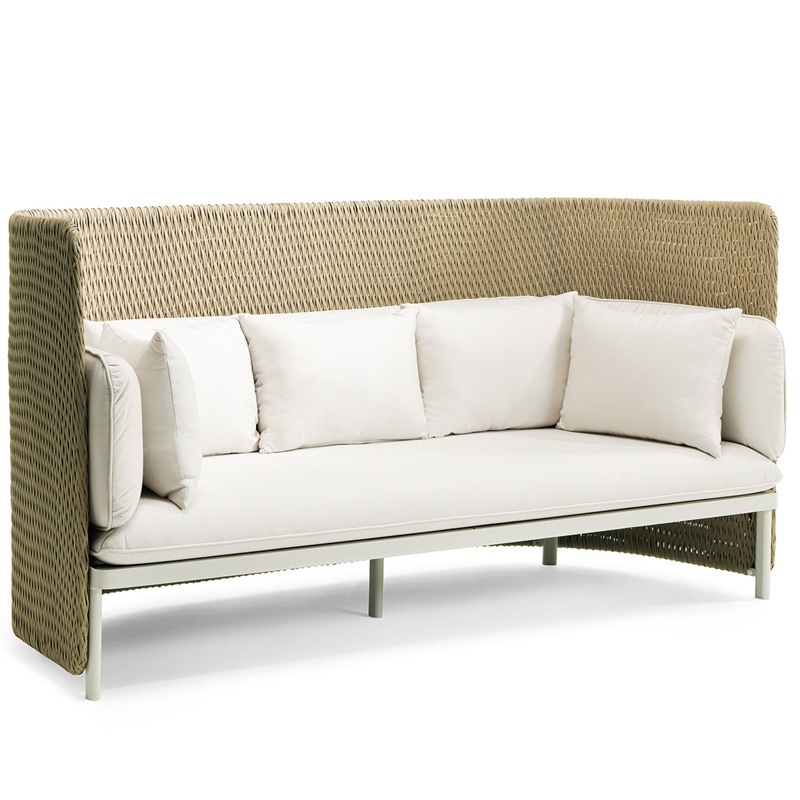 Esedra 3-Sitzer Sofa hoch