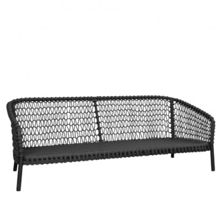 Cane-line OCEAN LARGE Soft Rope 3-Sitzer Sofa