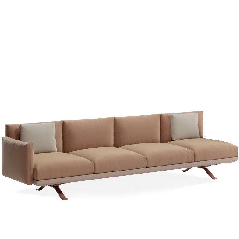 BOMA 4-Sitzer Endelement, Armlehne rechts