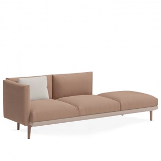 BOMA 3-Sitzer offenes Eckelement, Armlehne links