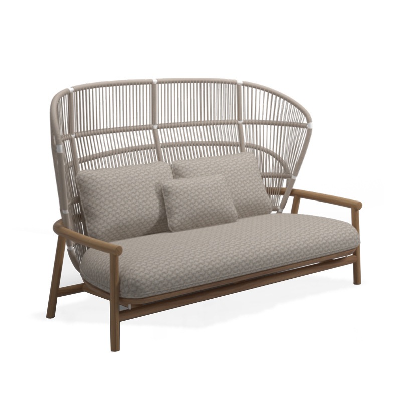 Gloster FERN Sofa mit hoher Rückenlehne