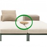 B&B Italia NOOCH OUTDOOR Sofa Beistelltisch