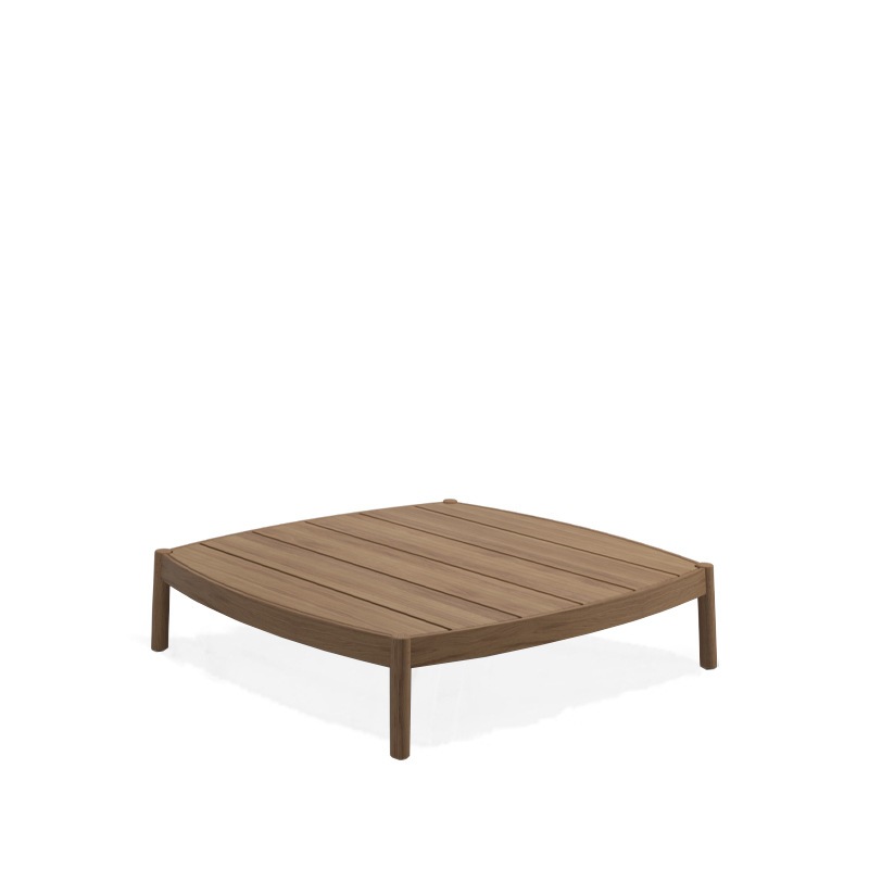 Gloster HAVEN Couchtisch Teak 120 x 120 cm