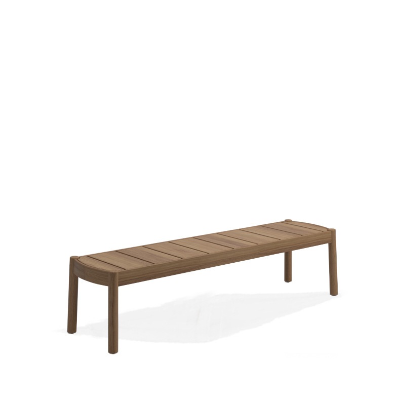 Gloster HAVEN Couchtisch Teak 159 x 42
