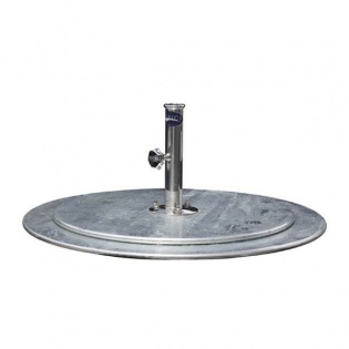 Tuuci Stahlplatte rund, 95 kg