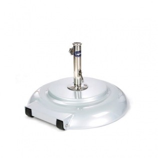 Tuuci Alu Schirmständer 68 kg, mit Rollen