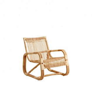 Cane-line CURVE Rattan Loungesessel