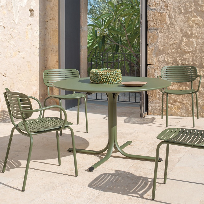 Emu TABLE SYSTEM Tisch, runde Kante