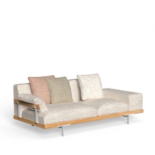 Talenti ALLURE 2-Sitzer Sofa Wood / Fabric