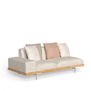 Talenti ALLURE 2-Sitzer Endmodul Fabric