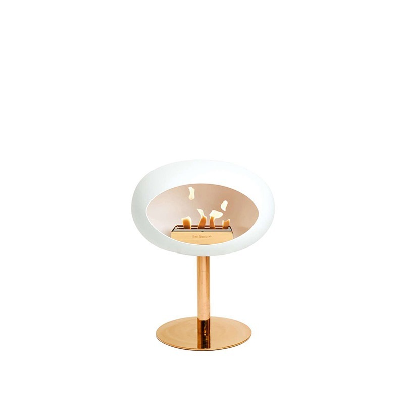 Le Feu STEEL LOW ROSEGOLD EDITION Bioethanol-Kamin