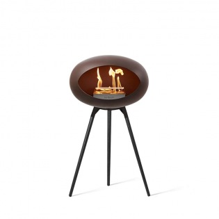 LE Feu GROUND HIGH MOCCA Bioethanol-Kamin