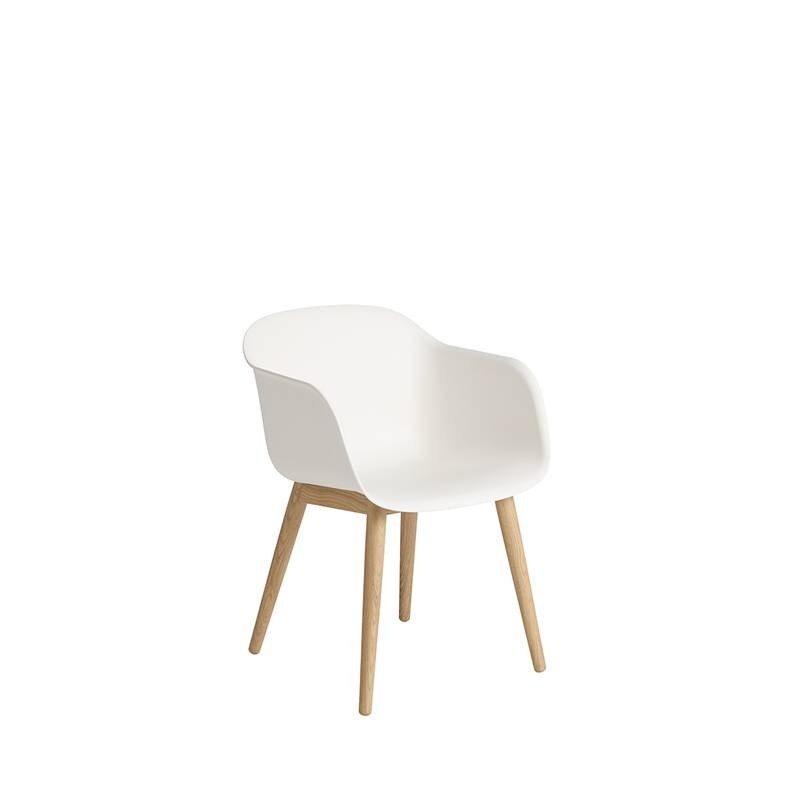 Muuto FIBER Armlehnstuhl, Gestell Eiche