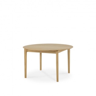 Ethnicraft BOK runder Ausziehtisch