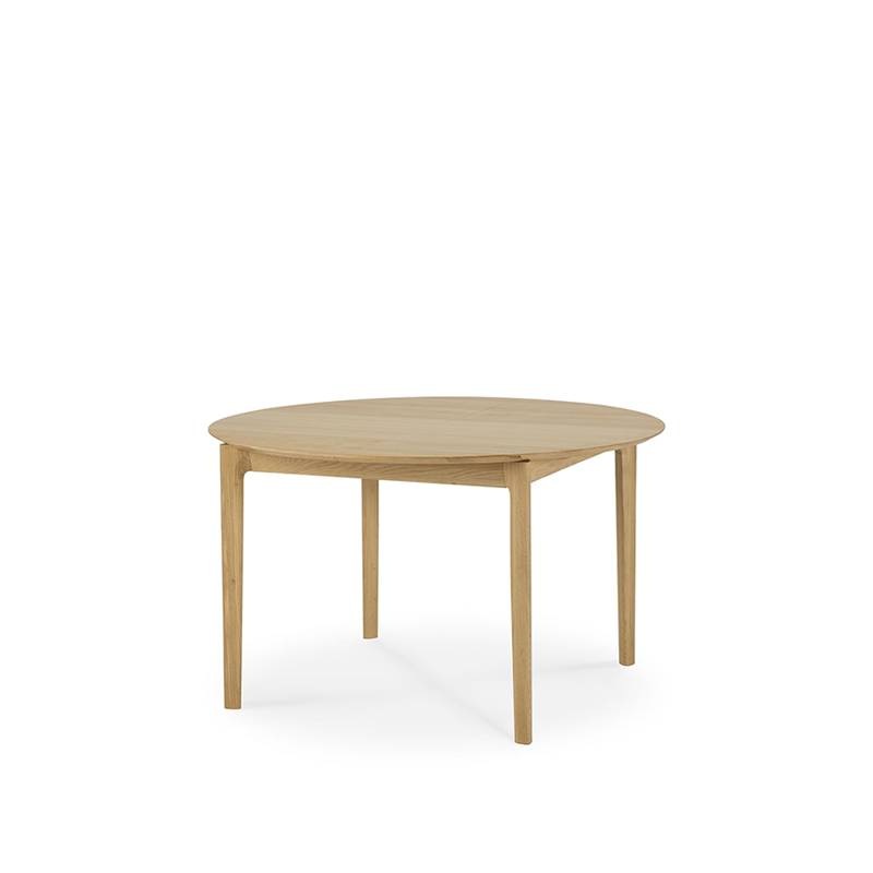 Ethnicraft BOK runder Ausziehtisch