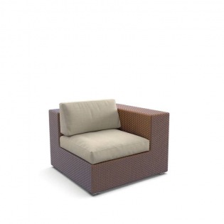 DEDON LOUNGE MYSTIQUE BLUO Eckmodul Kissen einseitig