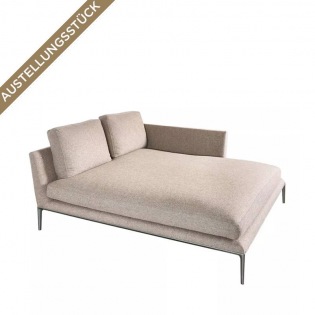 B&B Italia ATOLL Doppelchaiselongue, Bezug Elmas Chestnut