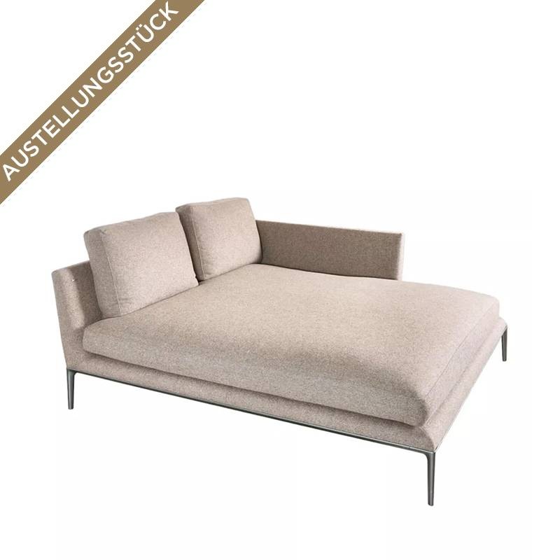 B&B Italia ATOLL Doppelchaiselongue, Bezug Elmas Chestnut