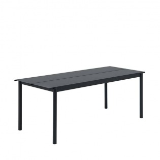 Muuto LINEAR STEEL Outdoor Tisch 200 x 75 cm