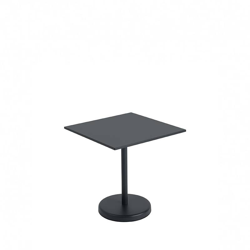 Muuto LINEAR STEEL Outdoor Bistrotisch 70 x 70 cm