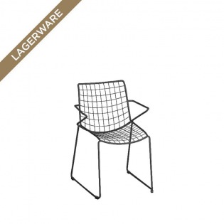 Weishäupl RACKET Sessel, graumetallic