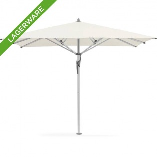 Glatz FORTELLO® Teleskopschirm 350 x 350 cm, Off White 