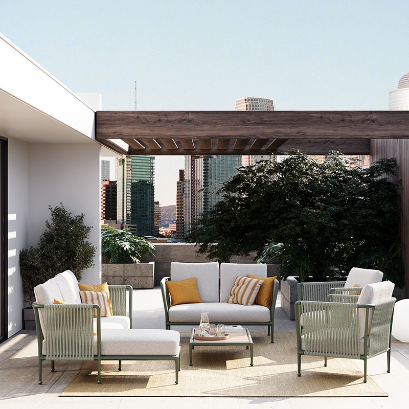 Unopiù TREBLE Chaiselongue rechts